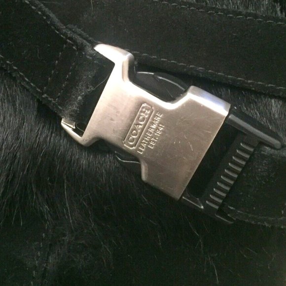 Made in Italy - Black Coach Shearling Boots - Picture 9 of 13